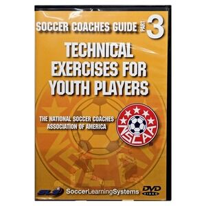 Technical‎ Exercises Youth Players Soccer Coaches Guide Part 3 DVD 826639541093